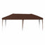 Pop-up Festtelt 575 x 290 x 245 cm Brun