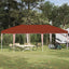 Pop-up Festtelt 575 x 290 x 245 cm Terrakotta