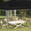 Pop-up Festtelt 575 x 290 x 245 cm Sort