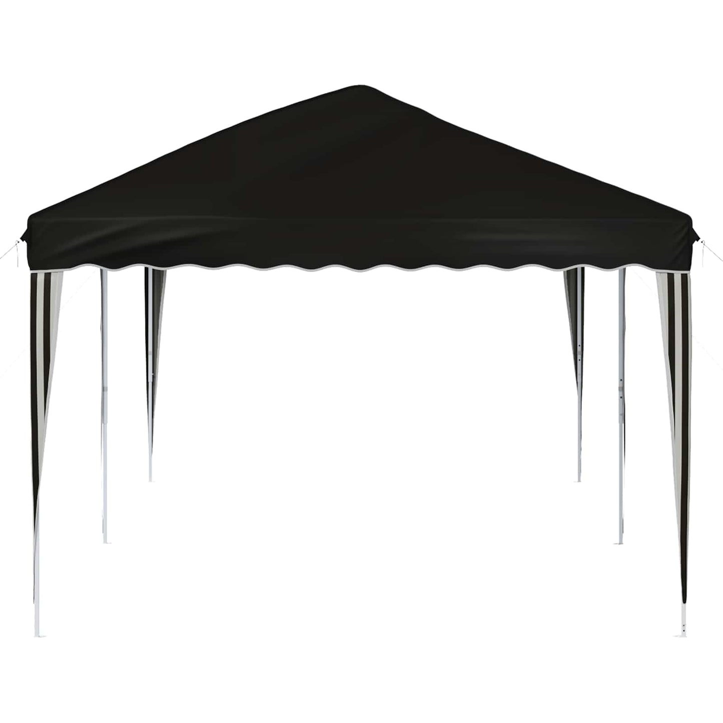Pop-up Festtelt 575 x 290 x 245 cm Sort