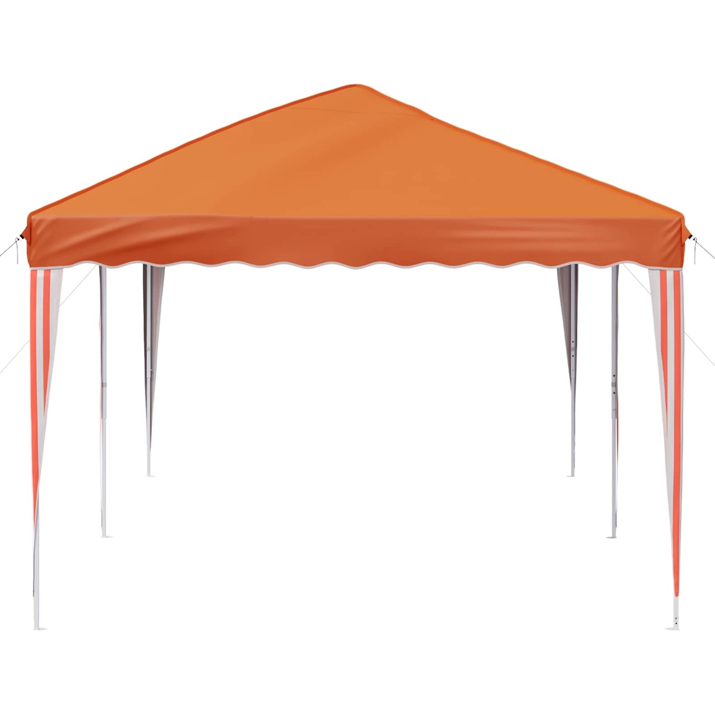Pop-up Festtelt 575 x 290 x 245 cm Orange