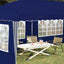 Pop-up Festtelt 575 x 289 x 245 cm Blå