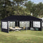 Pop-up Festtelt 575 x 289 x 245 cm Antracit