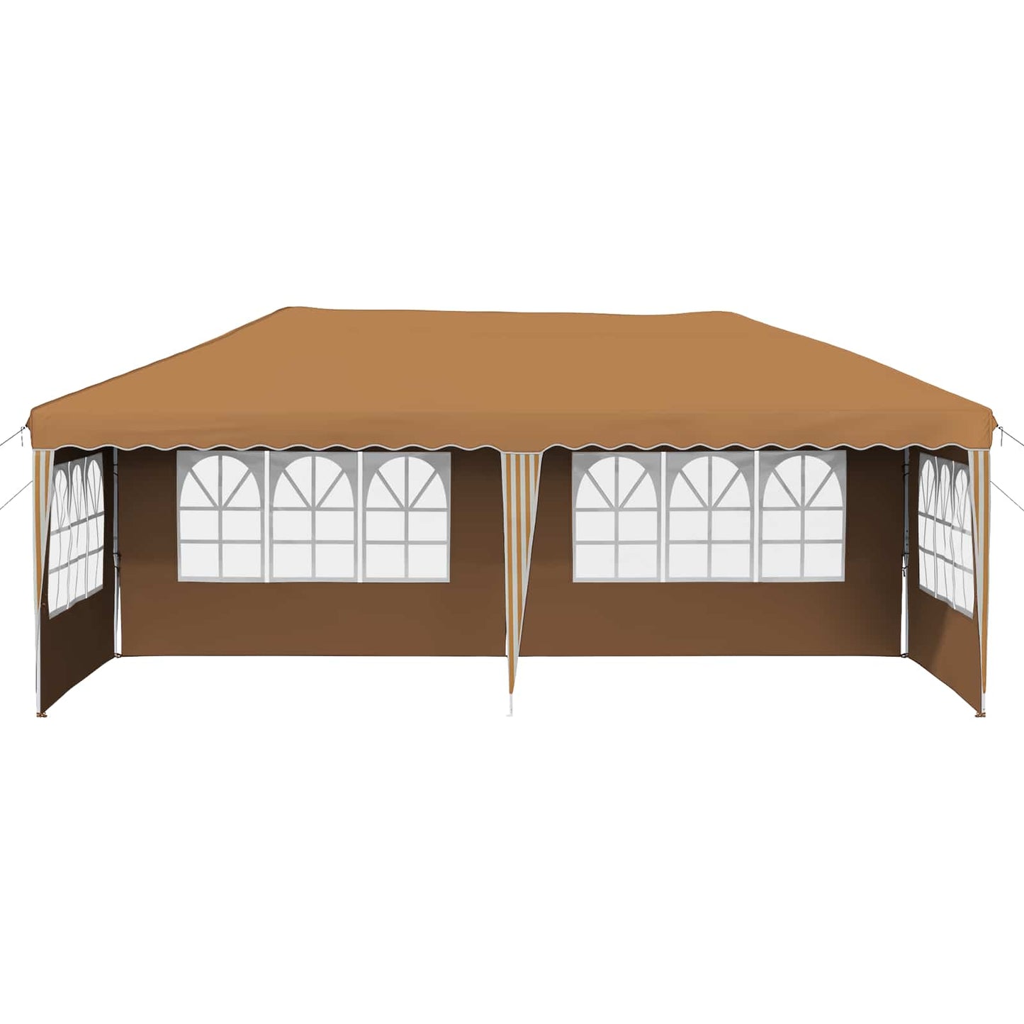 Pop-up Festtelt 575 x 289 x 245 cm Beige