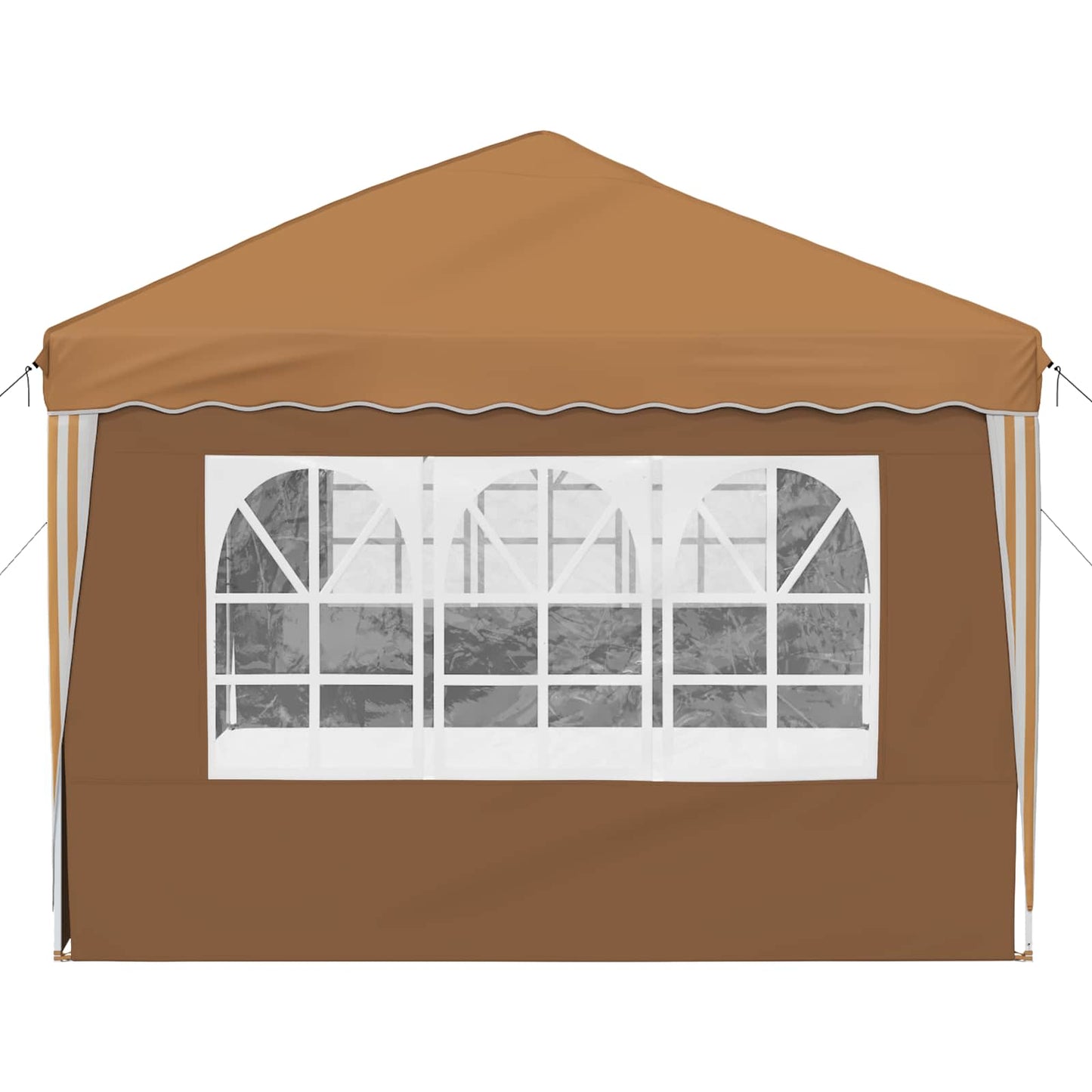Pop-up Festtelt 575 x 289 x 245 cm Beige