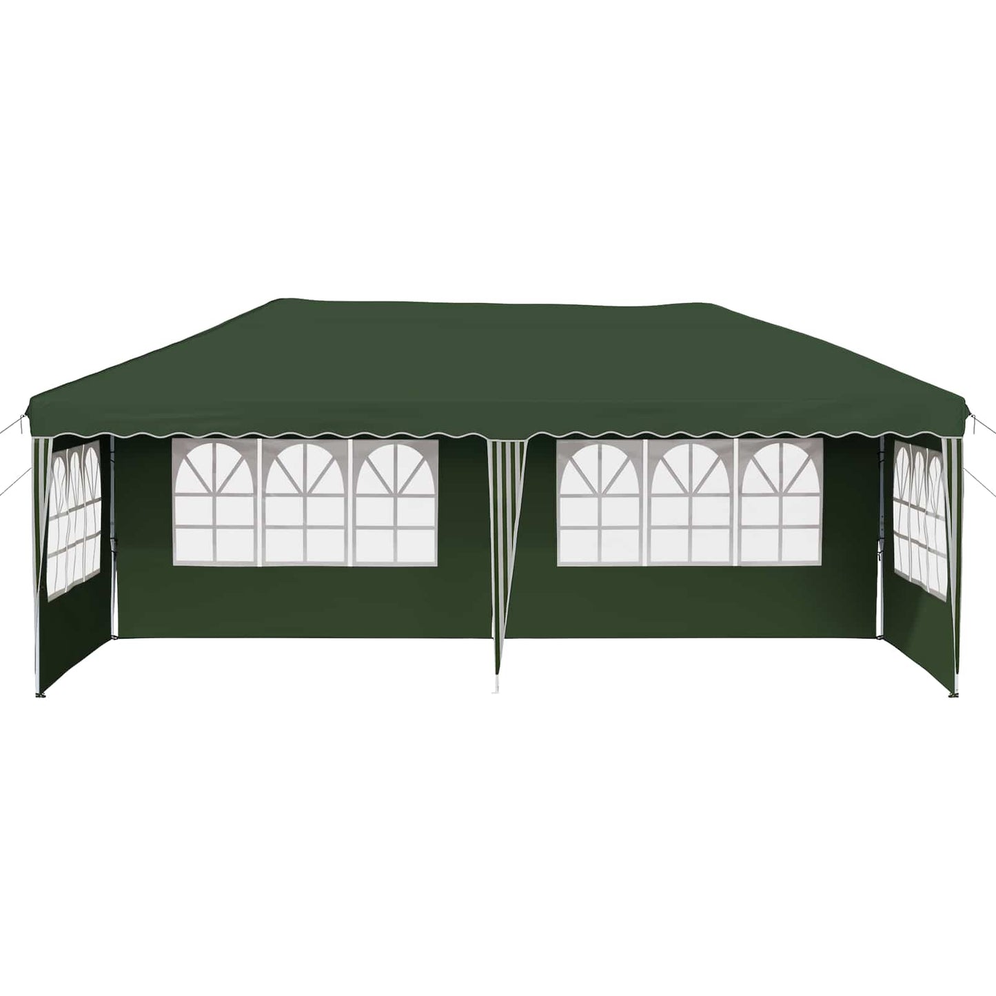 Pop-up Festtelt 575 x 289 x 245 cm Grøn