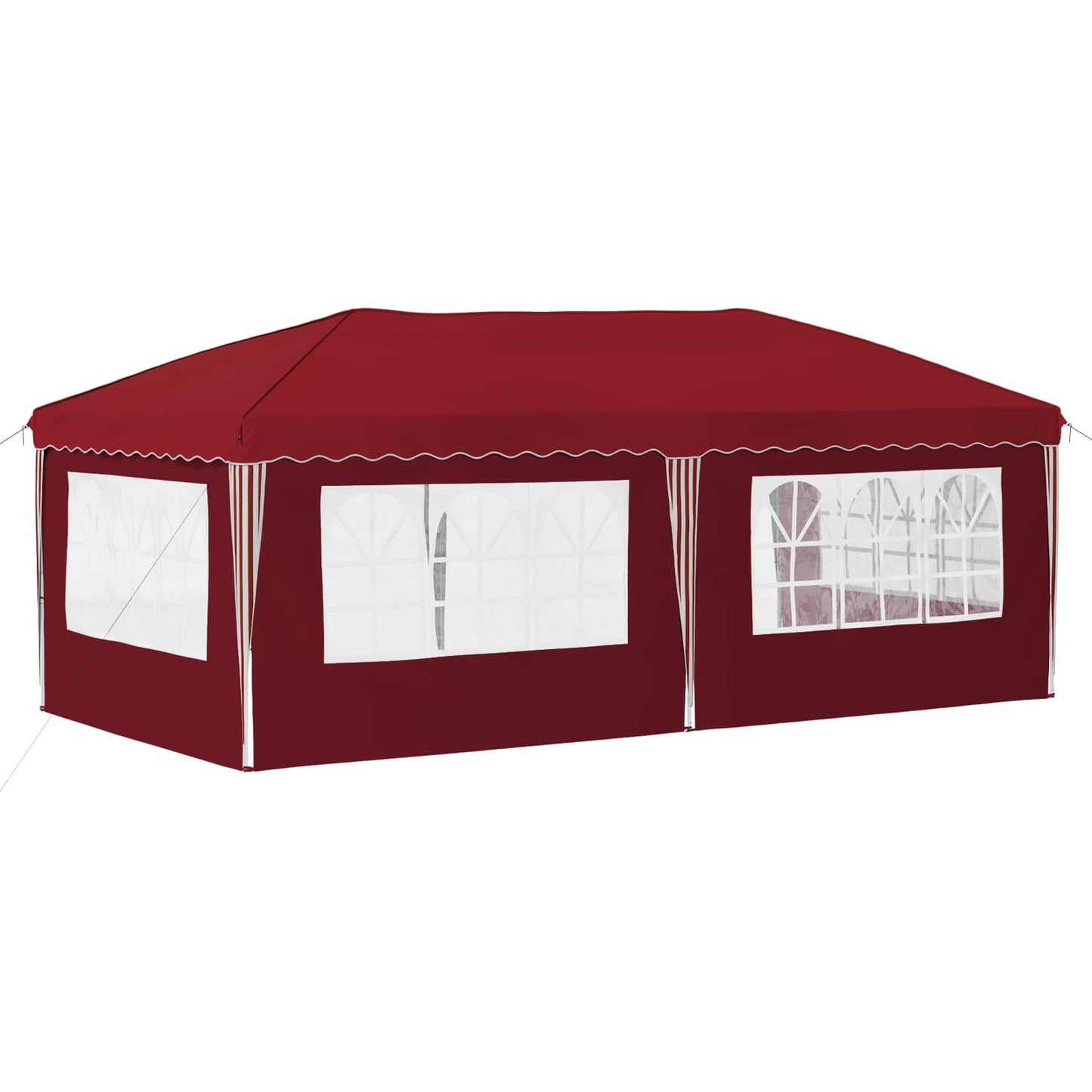 Pop-up Festtelt 575 x 289 x 245 cm Bordeaux