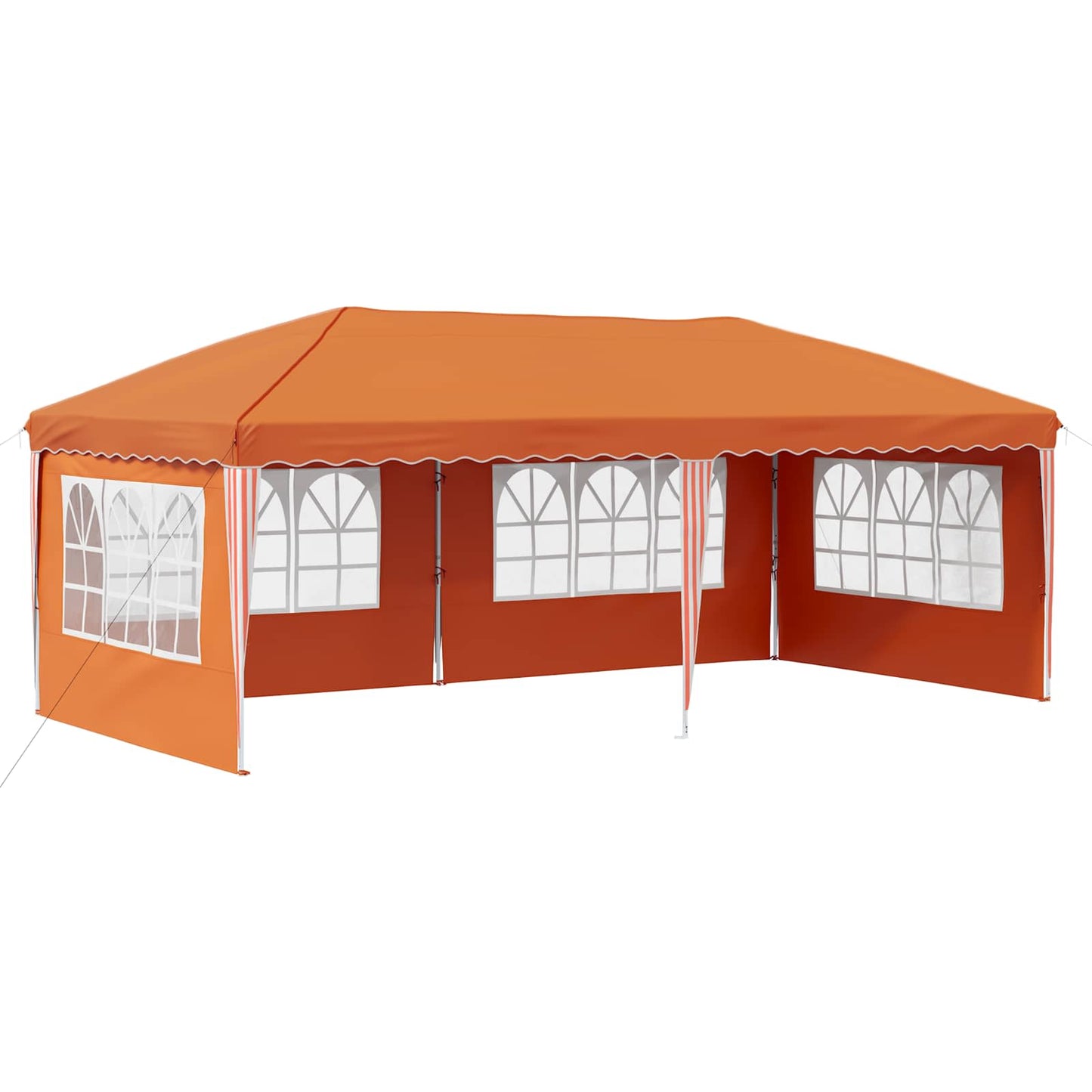 Pop-up Festtelt 575 x 289 x 245 cm Orange