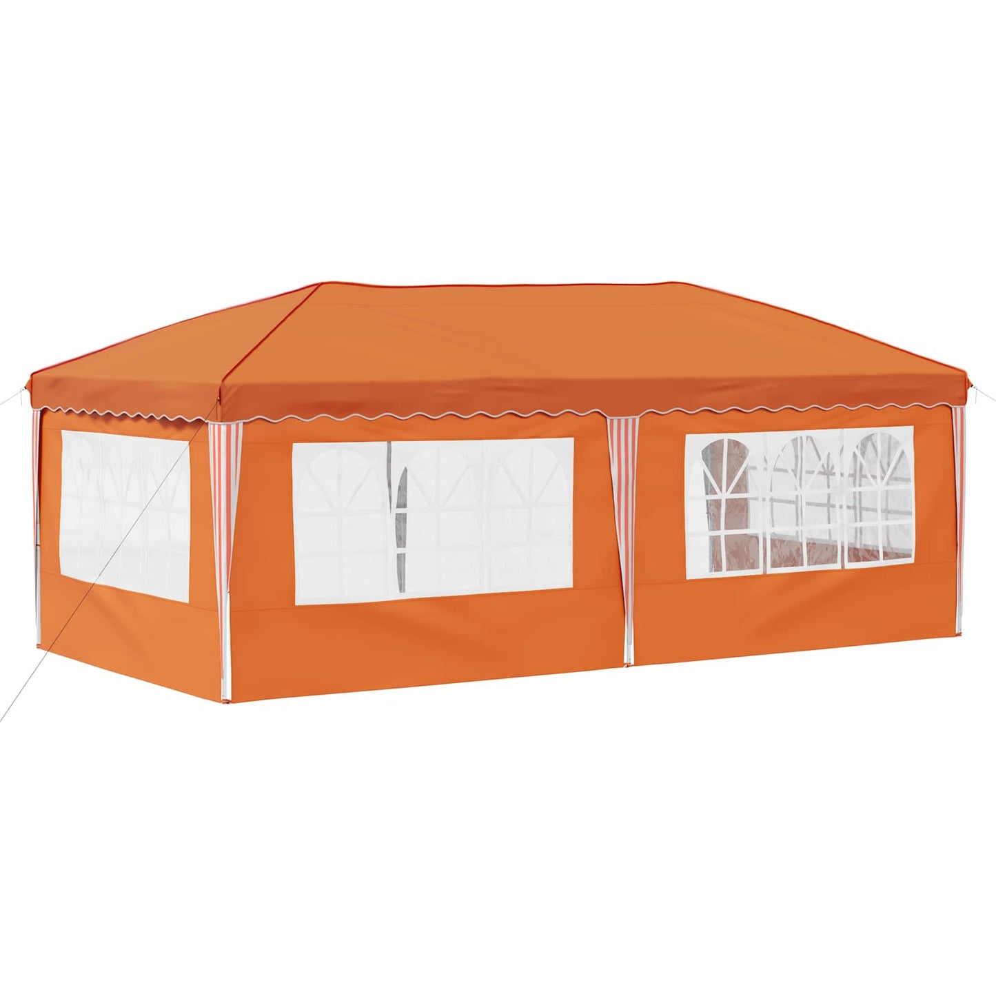 Pop-up Festtelt 575 x 289 x 245 cm Orange