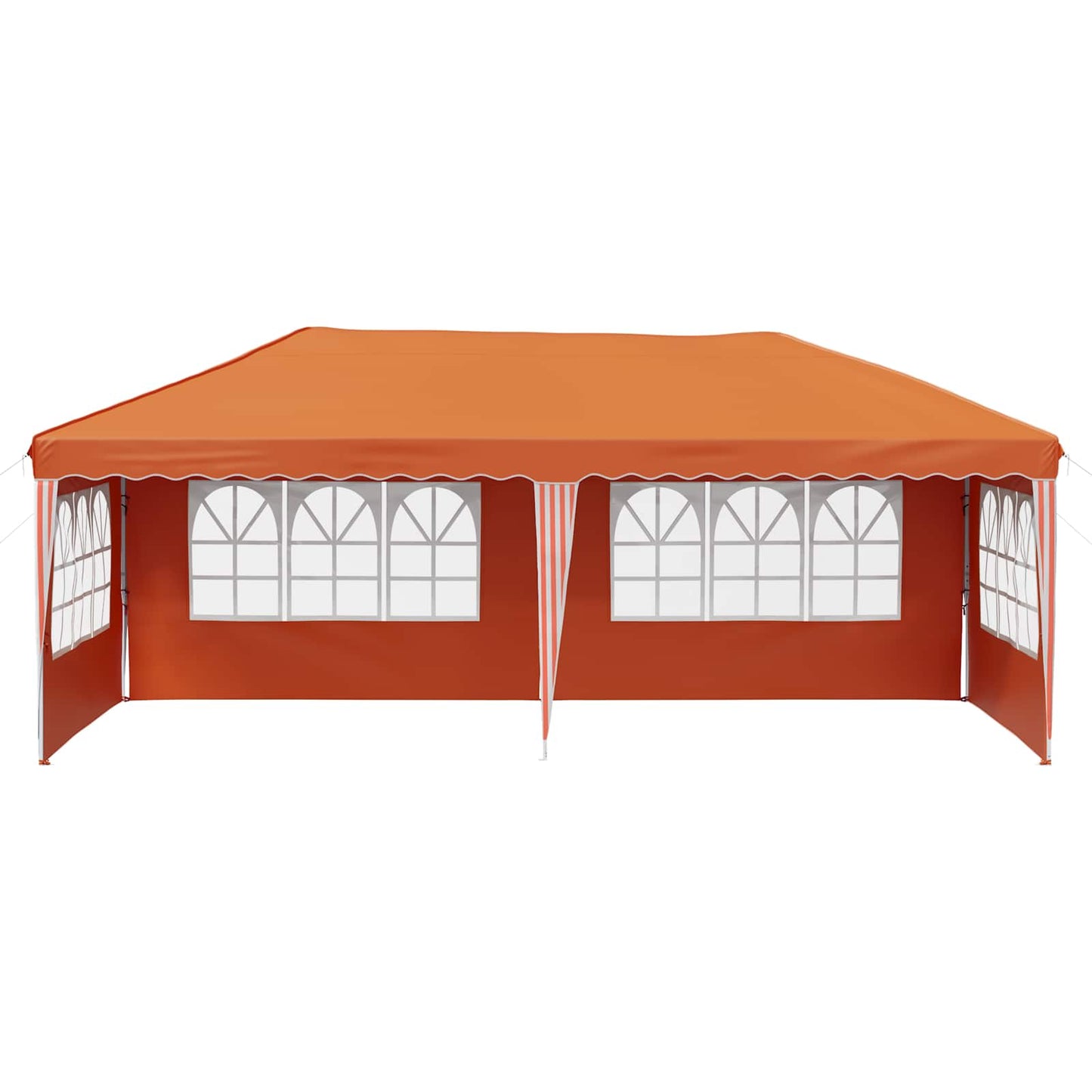 Pop-up Festtelt 575 x 289 x 245 cm Orange