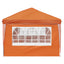 Pop-up Festtelt 575 x 289 x 245 cm Orange