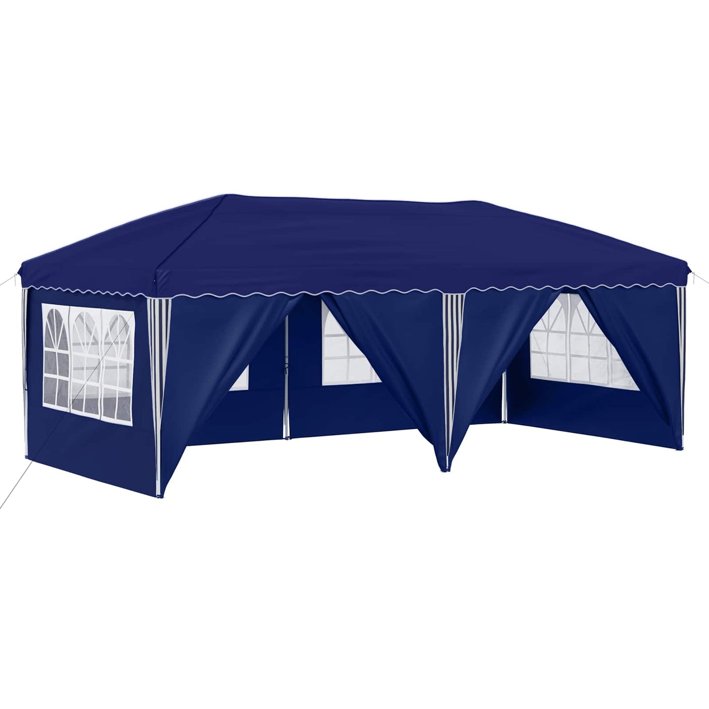Pop-up Festtelt 575 x 288 x 245 cm Blå