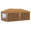 Pop-up Festtelt 575 x 288 x 245 cm Beige
