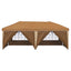 Pop-up Festtelt 575 x 288 x 245 cm Beige