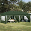 Pop-up Festtelt 575 x 288 x 245 cm Grøn