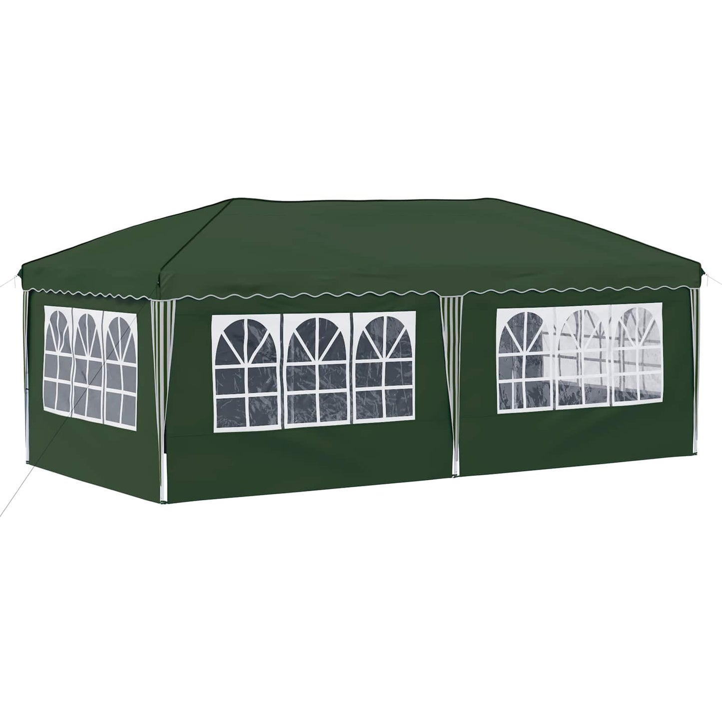Pop-up Festtelt 575 x 288 x 245 cm Grøn