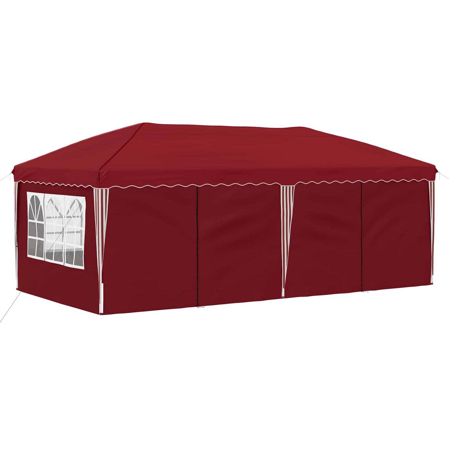 Pop-up Festtelt 575 x 288 x 245 cm Bordeaux