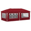 Pop-up Festtelt 575 x 288 x 245 cm Bordeaux