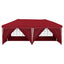 Pop-up Festtelt 575 x 288 x 245 cm Bordeaux