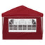 Pop-up Festtelt 575 x 288 x 245 cm Bordeaux