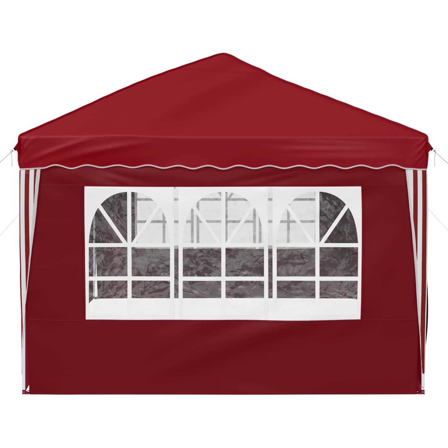 Pop-up Festtelt 575 x 288 x 245 cm Bordeaux