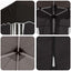Pop-up Festtelt 575 x 288 x 245 cm Sort