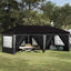 Pop-up Festtelt 575 x 288 x 245 cm Sort
