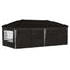 Pop-up Festtelt 575 x 288 x 245 cm Sort
