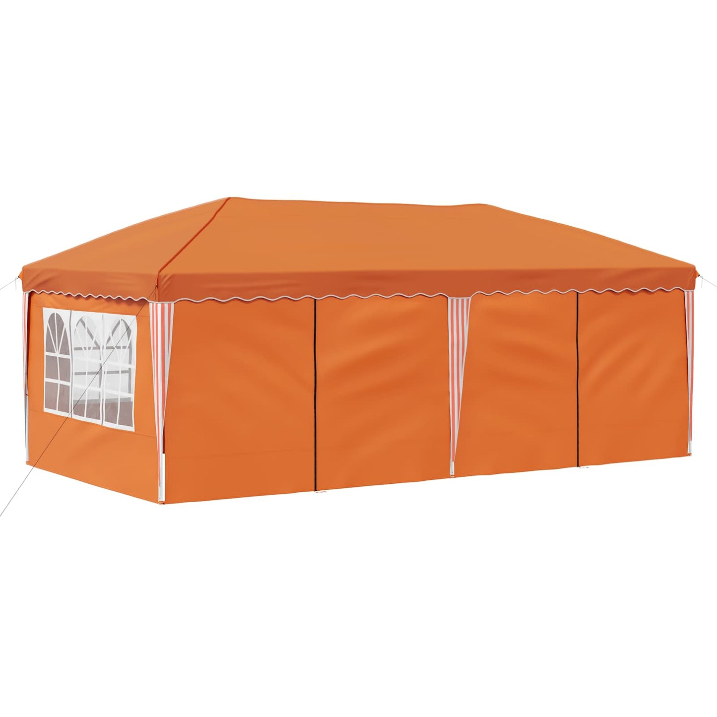 Pop-up Festtelt 575 x 288 x 245 cm Orange