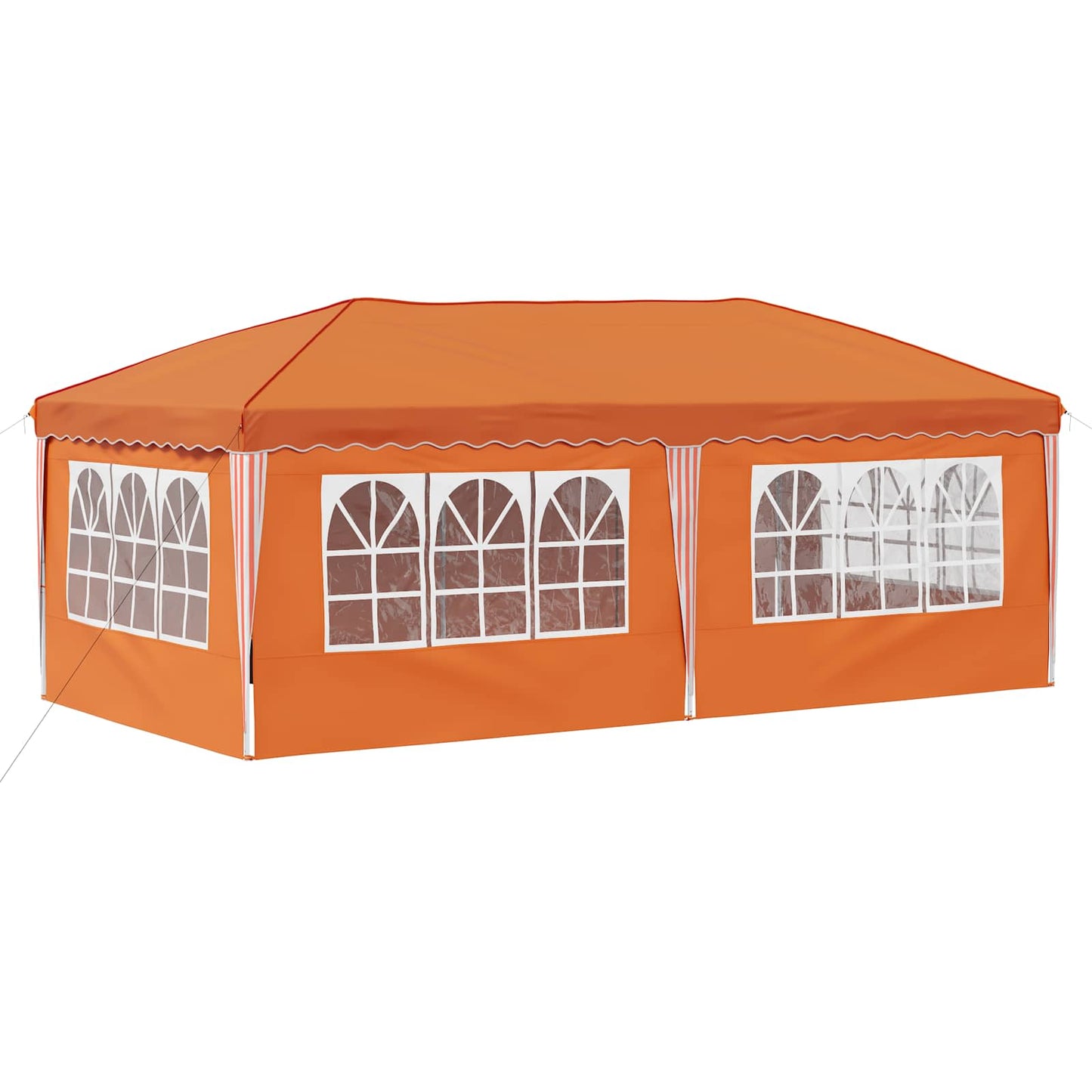 Pop-up Festtelt 575 x 288 x 245 cm Orange