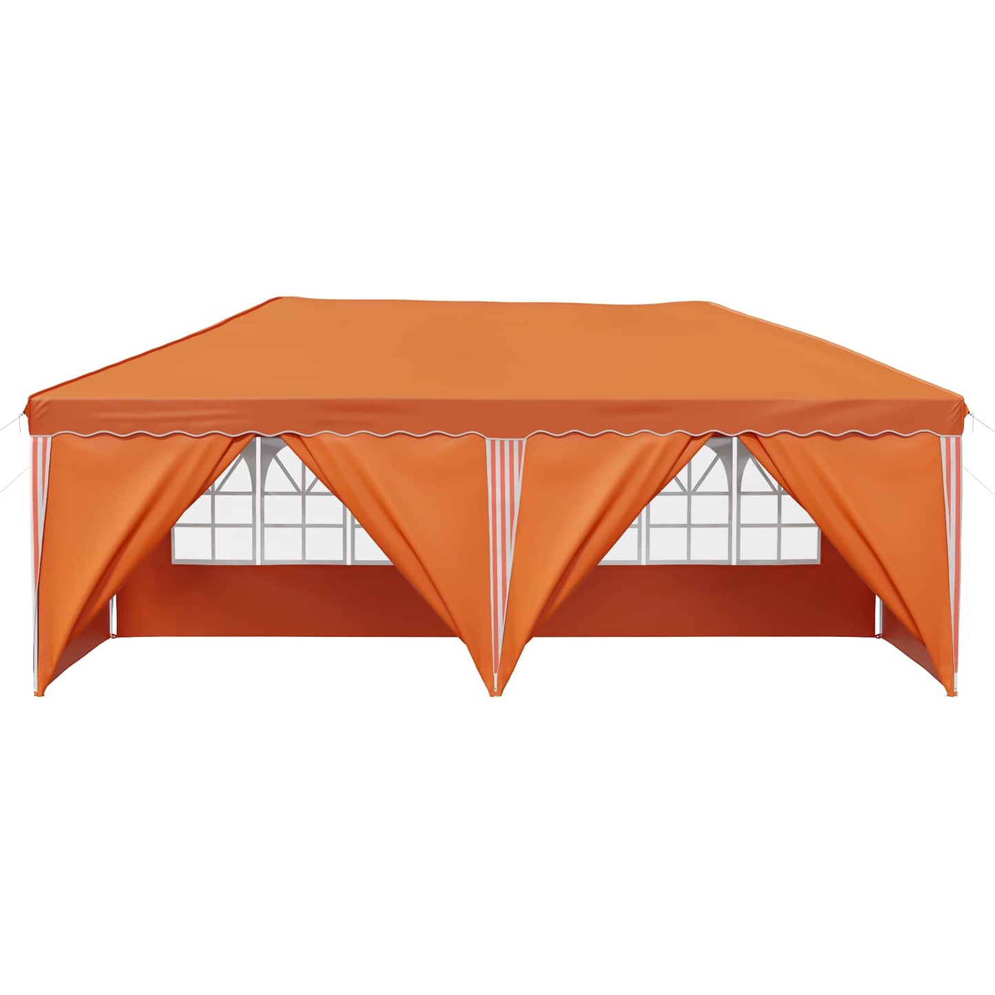 Pop-up Festtelt 575 x 288 x 245 cm Orange