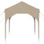 Pop-up Festtelt 194 x 194 x 245 cm Cremefarvet