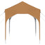 Pop-up Festtelt 194 x 194 x 245 cm Beige
