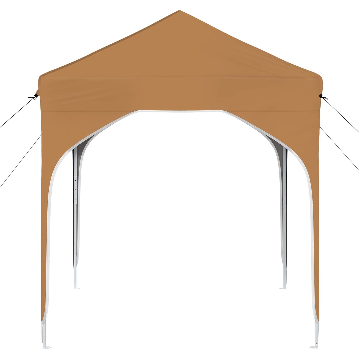 Pop-up Festtelt 194 x 194 x 245 cm Beige