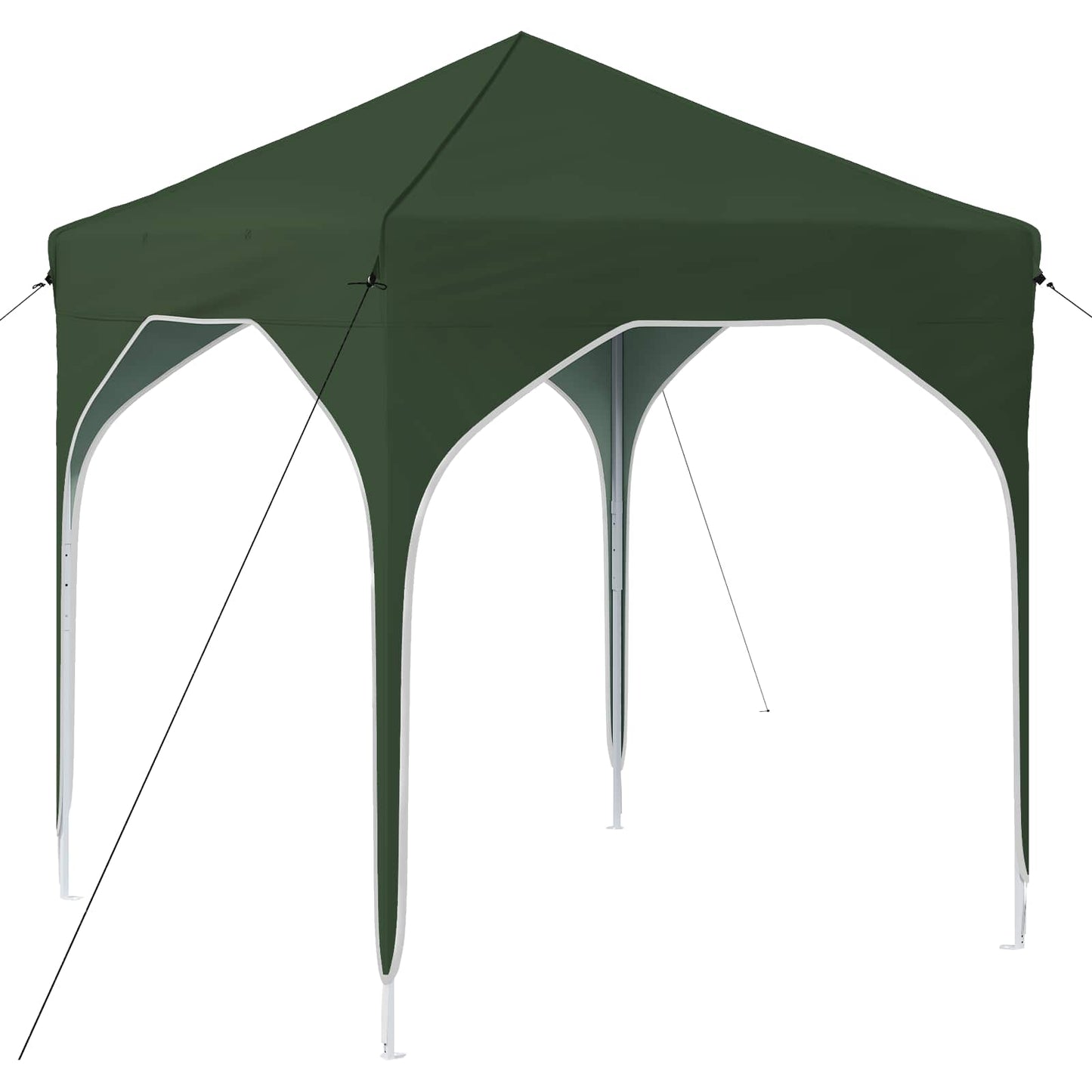 Pop-up Festtelt 194 x 194 x 245 cm Grøn