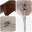 Pop-up Festtelt 194 x 194 x 245 cm Brun