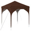 Pop-up Festtelt 194 x 194 x 245 cm Brun