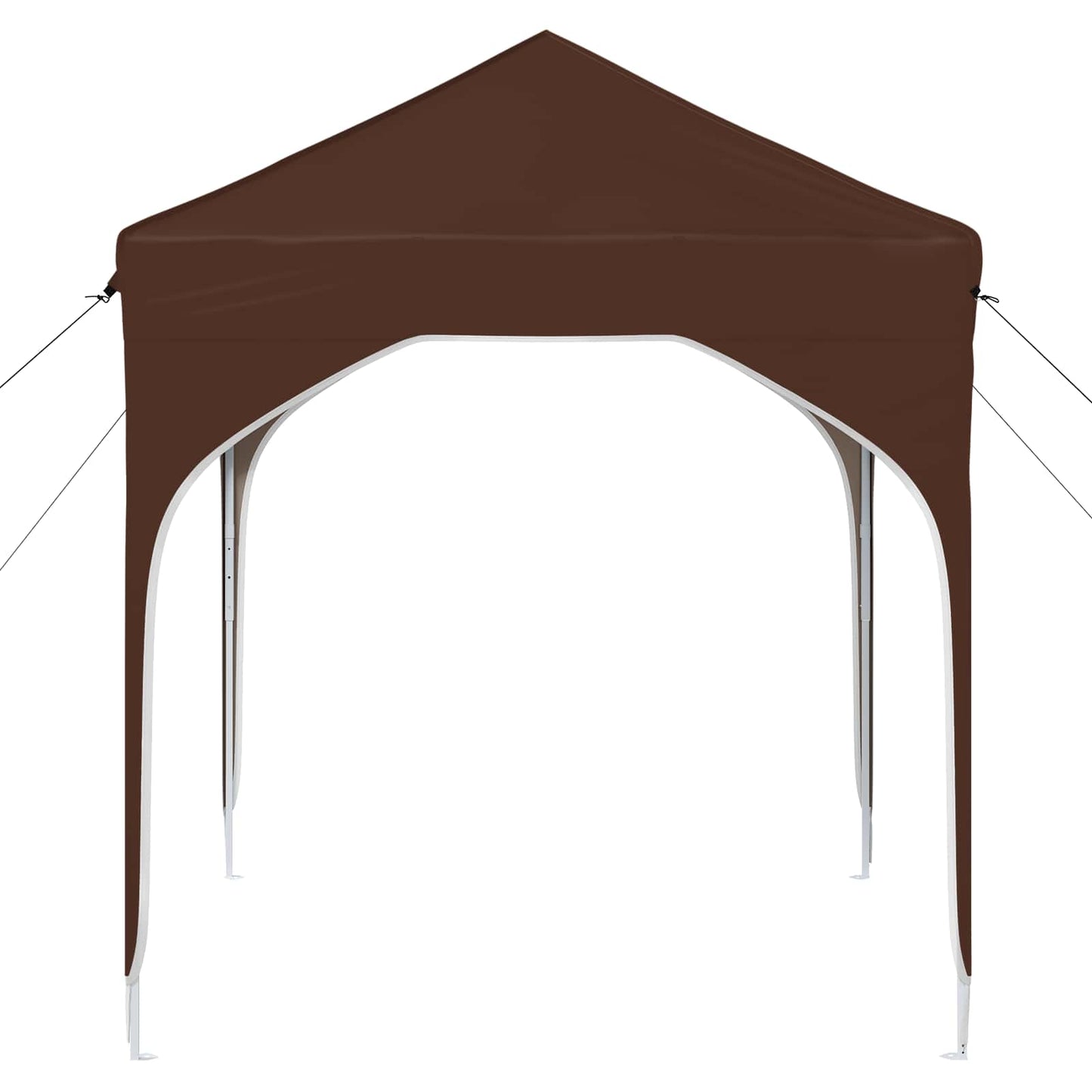 Pop-up Festtelt 194 x 194 x 245 cm Brun