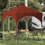 Pop-up Festtelt 194 x 194 x 245 cm Terrakotta
