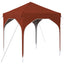Pop-up Festtelt 194 x 194 x 245 cm Terrakotta