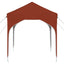 Pop-up Festtelt 194 x 194 x 245 cm Terrakotta