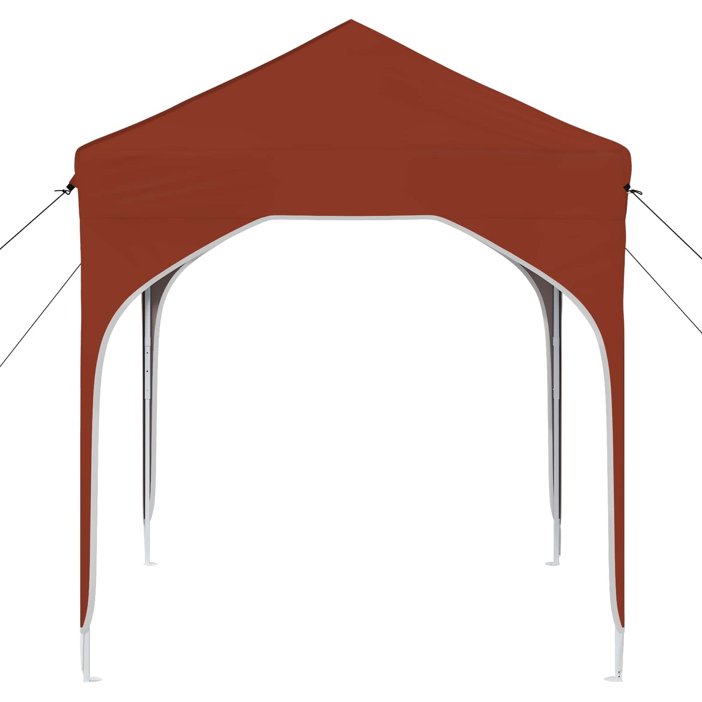 Pop-up Festtelt 194 x 194 x 245 cm Terrakotta