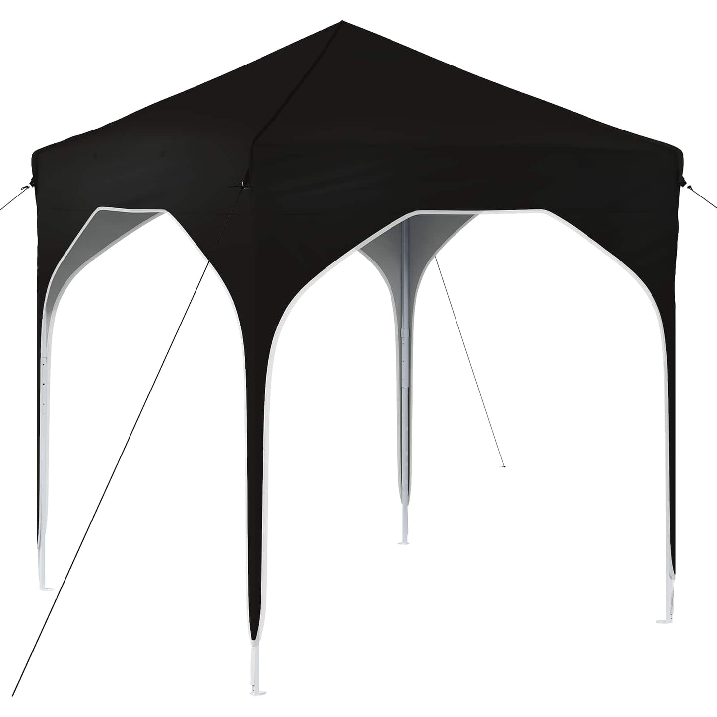 Pop-up Festtelt 194 x 194 x 245 cm Sort