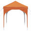 Pop-up Festtelt 194 x 194 x 245 cm Orange