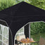 Pop-up Festtelt 192 x 192 x 245 cm Antracit