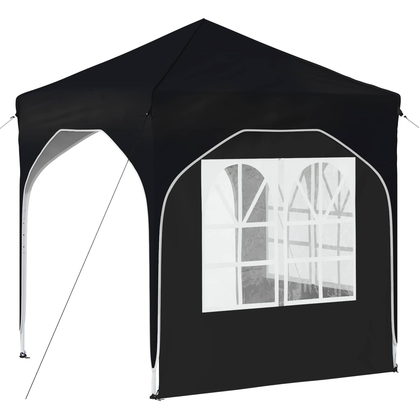 Pop-up Festtelt 192 x 192 x 245 cm Antracit
