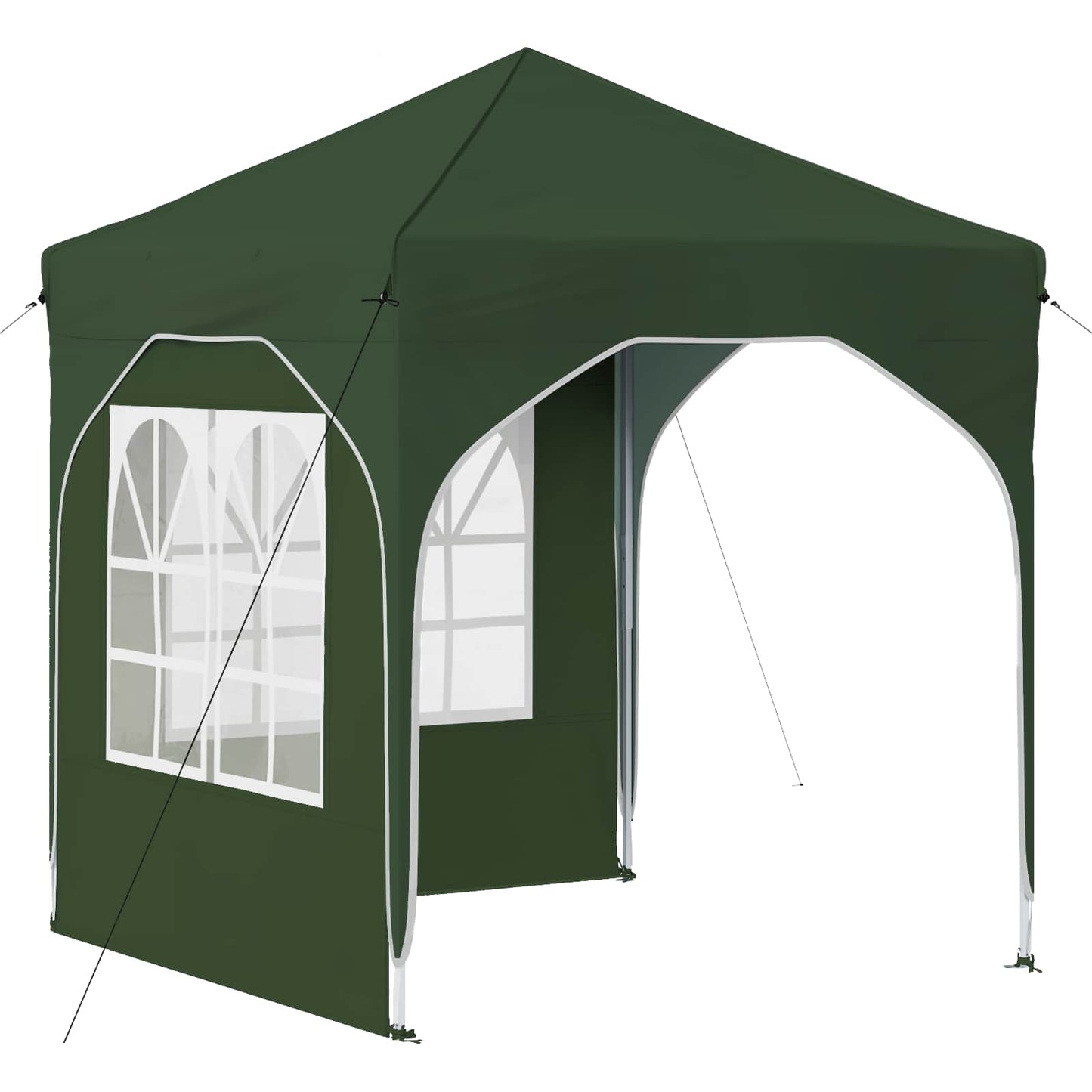 Pop-up Festtelt 192 x 192 x 245 cm Grøn