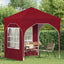 Pop-up Festtelt 192 x 192 x 245 cm Bordeaux