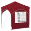 Pop-up Festtelt 192 x 192 x 245 cm Bordeaux
