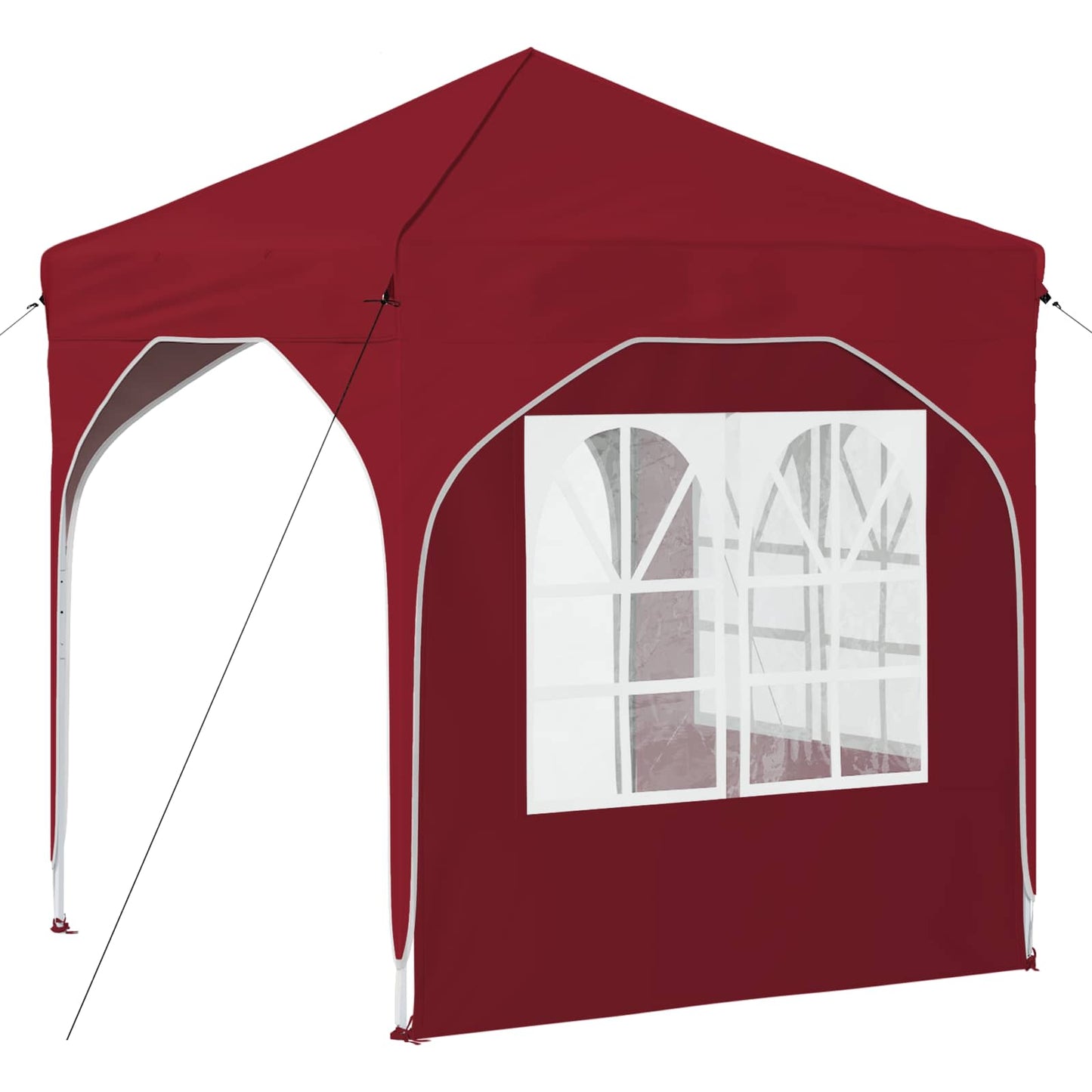 Pop-up Festtelt 192 x 192 x 245 cm Bordeaux